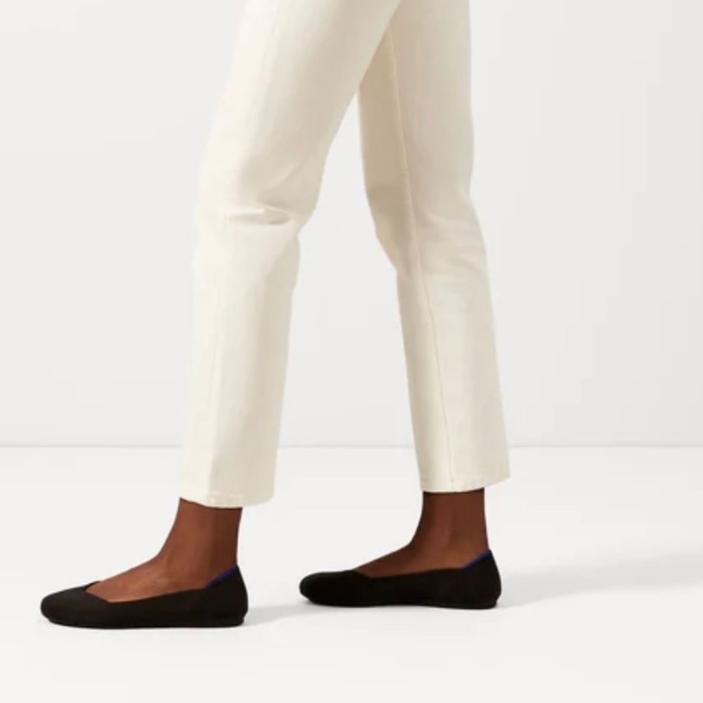 Rothy’s Black Solid Flats